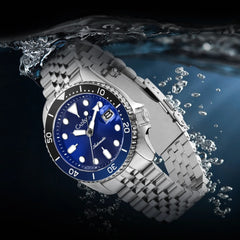 Relógio-Automático-Mecânico-Cadisen-Abyss-Blue-1