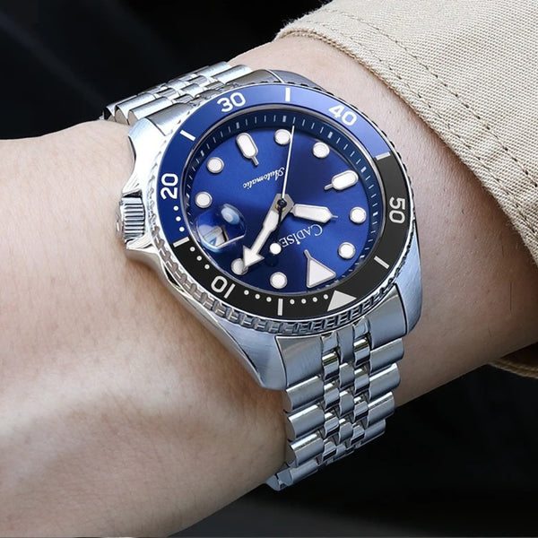 Relógio-Automático-Mecânico-Cadisen-Abyss-Blue-7