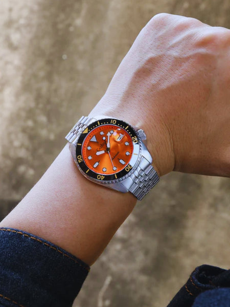 Relógio-mecânico-Cadisen-Abyss-Orange-10