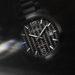 Relógio-Cadisen-Automático-Mecânico-Aerodrive-preto-fibra-de-carbono-7