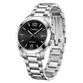 Relógio Masculino Automático Cadisen Aerodrive Onyx Steel