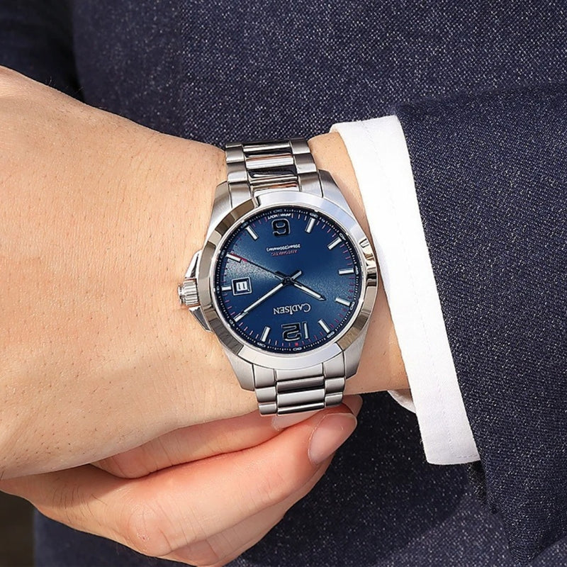 Relógio-Cadisen-Automático-Mecânico-Aerodrive-azul-marinho-5