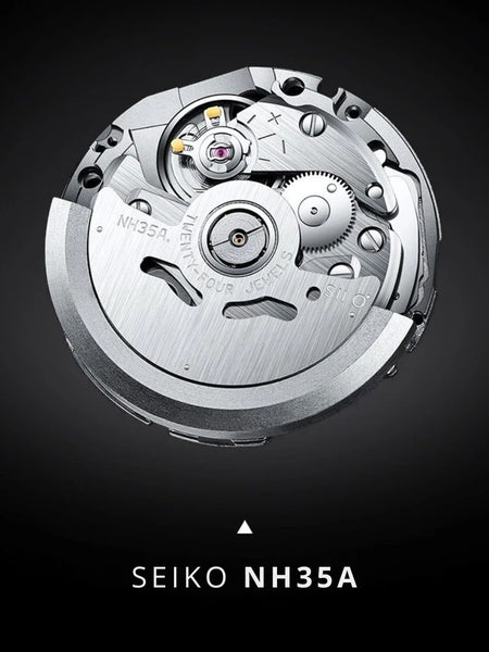 Relógio-Cadisen-Automático-Mecânico-Nauvell-Preto-Com-Seiko-NH35A-9