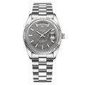 Relógio Masculino Automático Cadisen Imperium Meteorite Grey