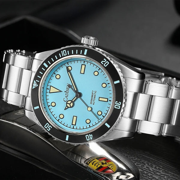 Relógio-Cadisen-Automático-Mecânico-Marchrono-azul-turquesa-7