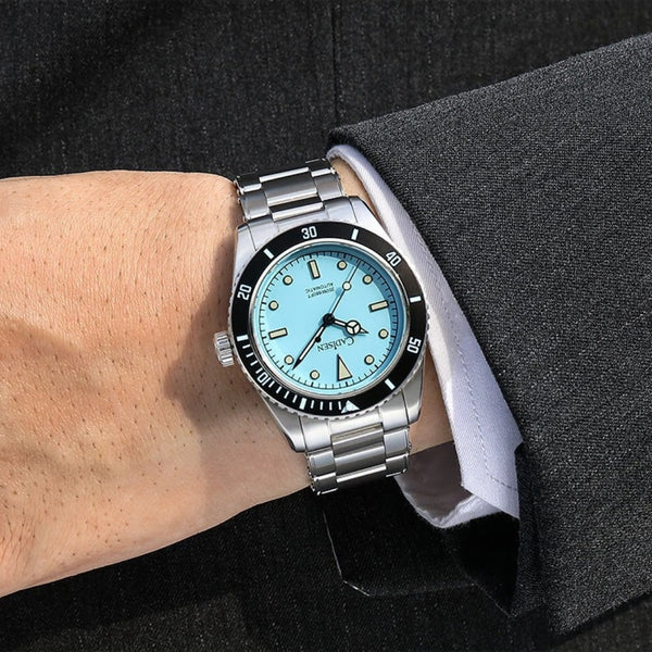 Relógio-Cadisen-Automático-Mecânico-Marchrono-azul-turquesa-8