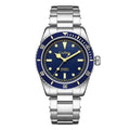 Relógio Masculino Automático Cadisen Marchrono Deep Blue