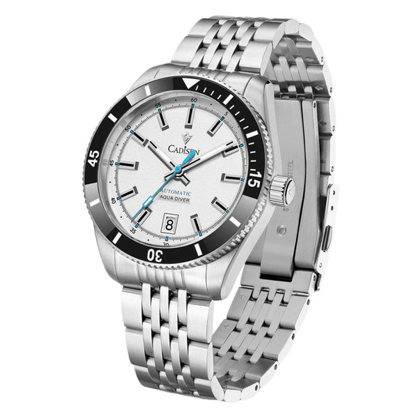 Relógio-Cadisen-Automático-Mecânico-Nauticor-branco-1