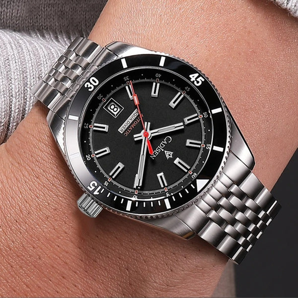 Relógio-Cadisen-Automático-Mecânico-Nauticor-preto-2