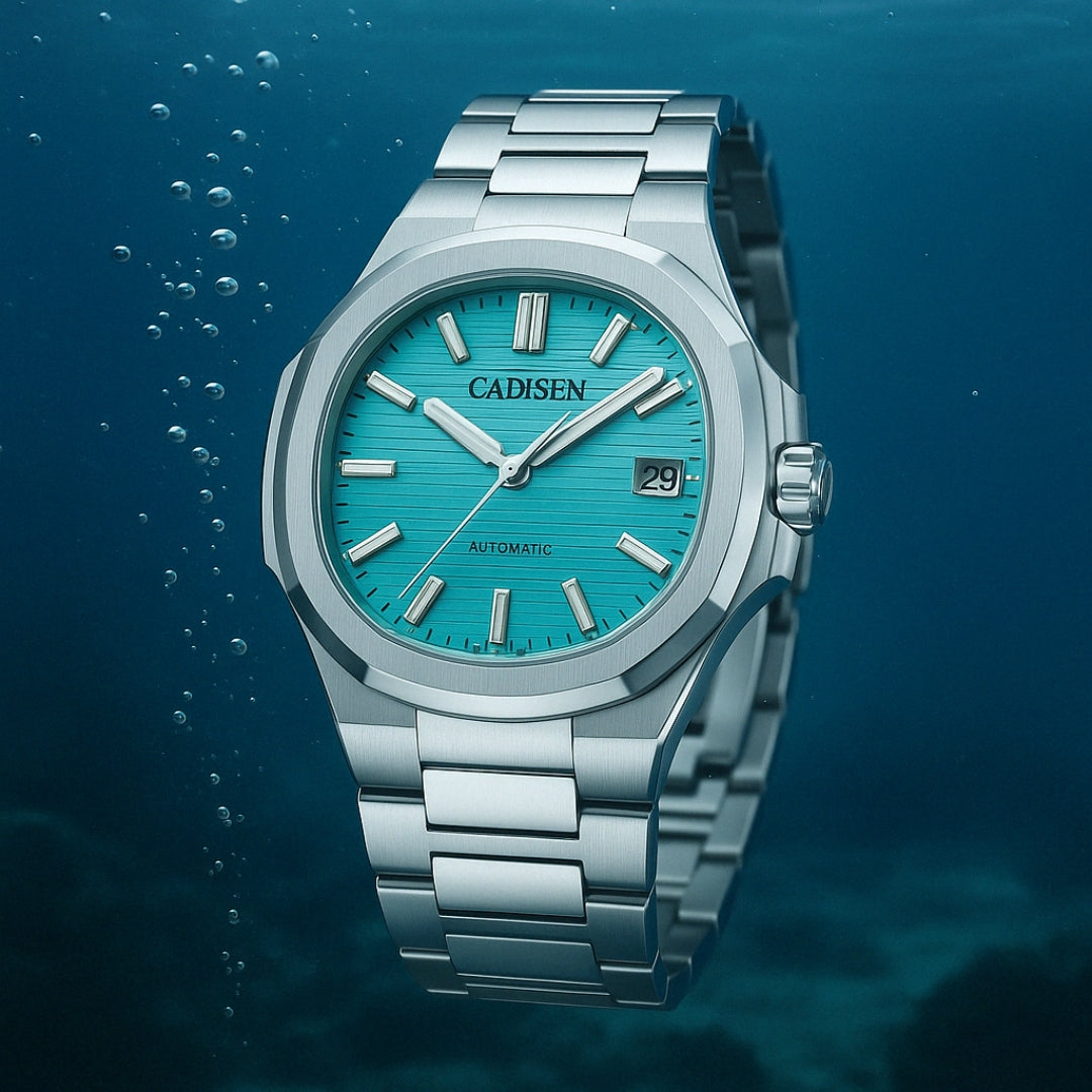 アルテミス Relógio Masculino Automático Altaris Emerald Mist - Cadisen Brasil