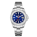 Relógio Masculino Automático Cadisen Nepturion Galactic Blue