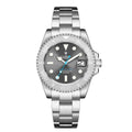 Relógio Masculino Automático Cadisen Nepturion Titan Grey