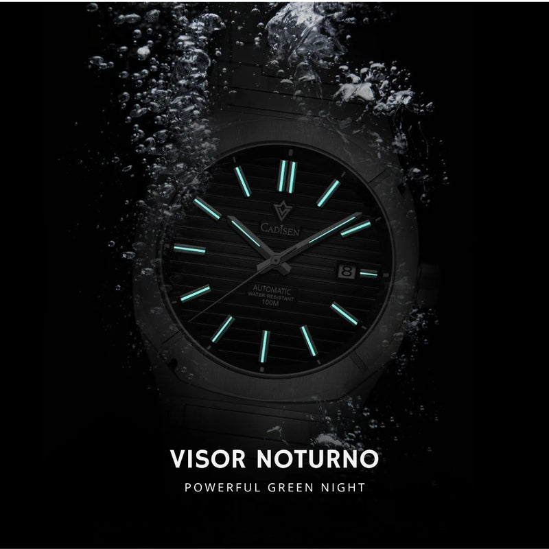 Relógio-Cadisen-Automático-Mecânico-Orbitron-azul-marinho-com-visor-noturno-6
