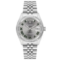 Relógio Masculino Automático Cadisen Regalis Silver Legacy