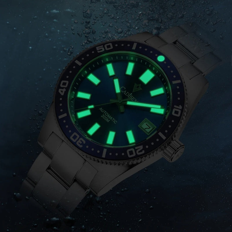 Relógio-Cadisen-Automático-Mecânico-Seacraft-preto-com-visor-noturno-2