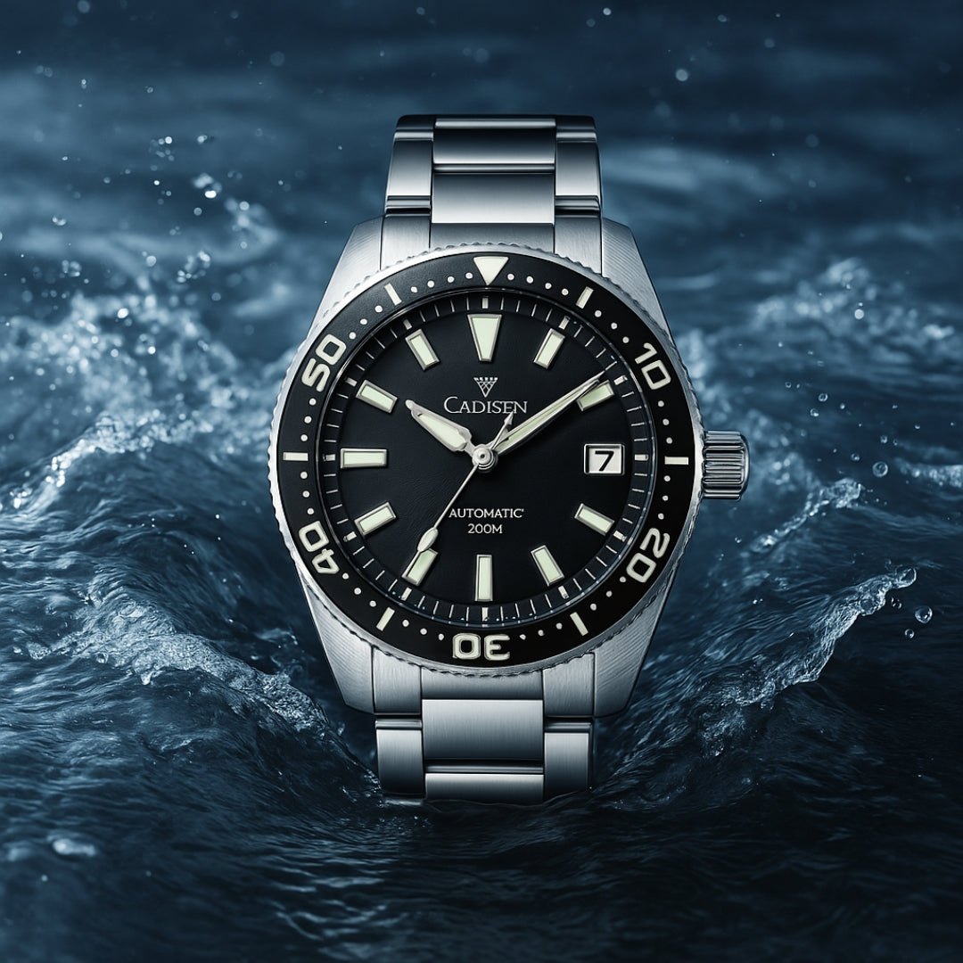 Relógio Masculino Automático Seacraft Nebula Dark - Cadisen Brasil