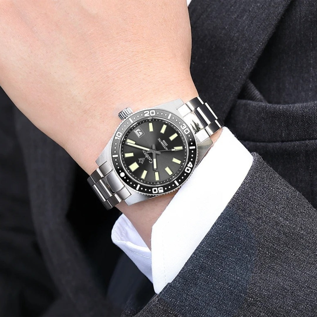 Relógio Masculino Automático Seacraft Nebula Dark - Cadisen Brasil