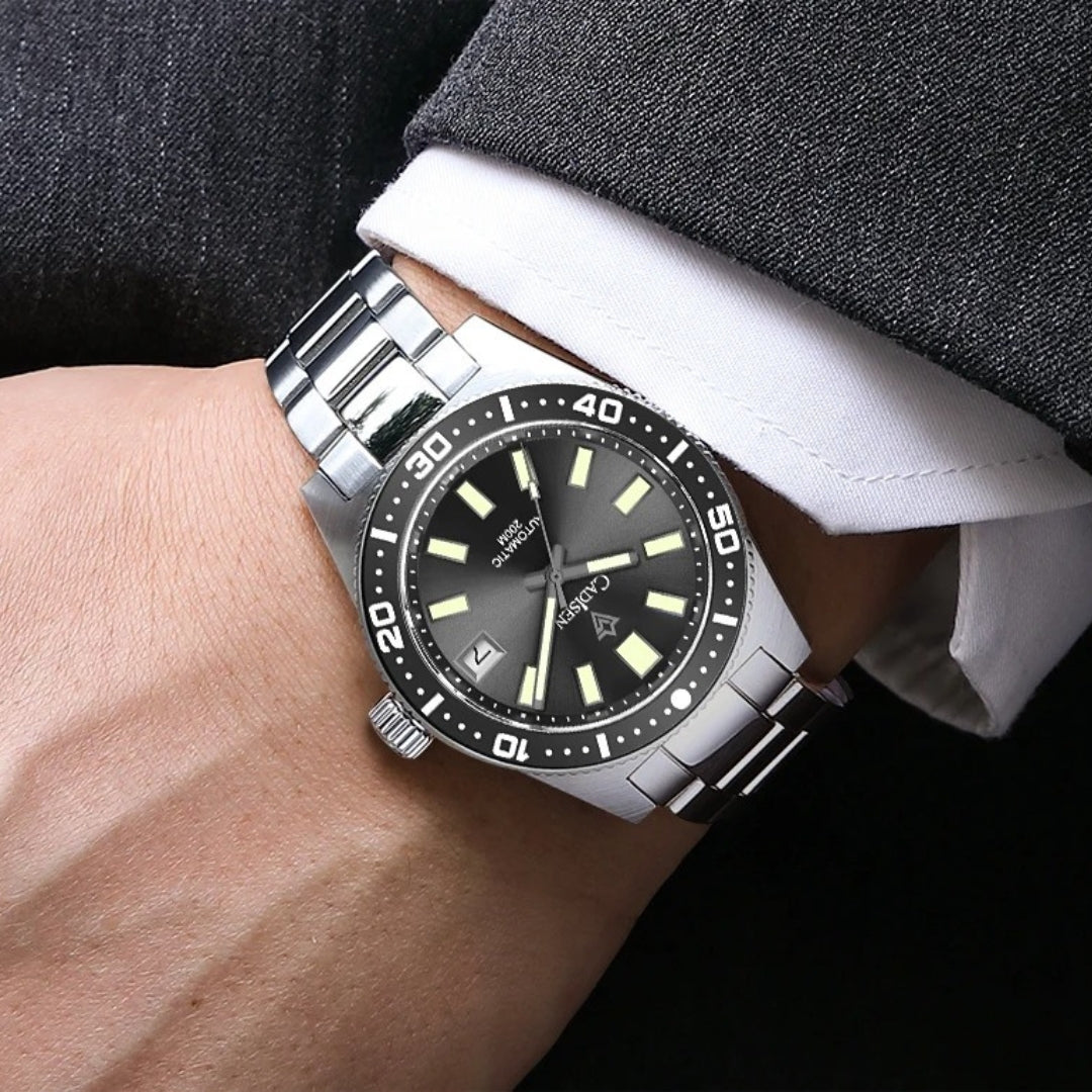 Relógio Masculino Automático Seacraft Nebula Dark - Cadisen Brasil