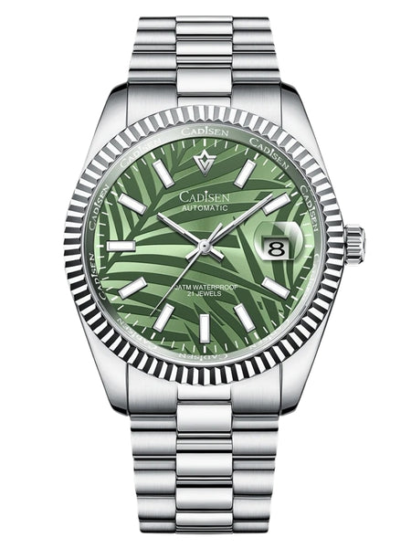 Relógio-Cadisen-Automático-Mecânico-Selvatica-verde-1