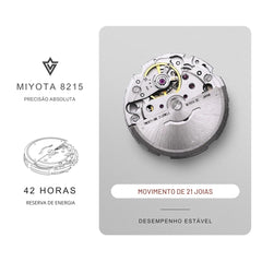 Relógio-Cadisen-Automático-Mecânico-Selvatica-Verde-com-miyota-8215