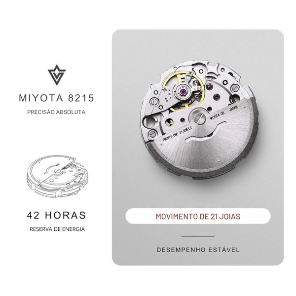 Relógio-Cadisen-Automático-Mecânico-Selvatica-Verde-com-miyota-8215