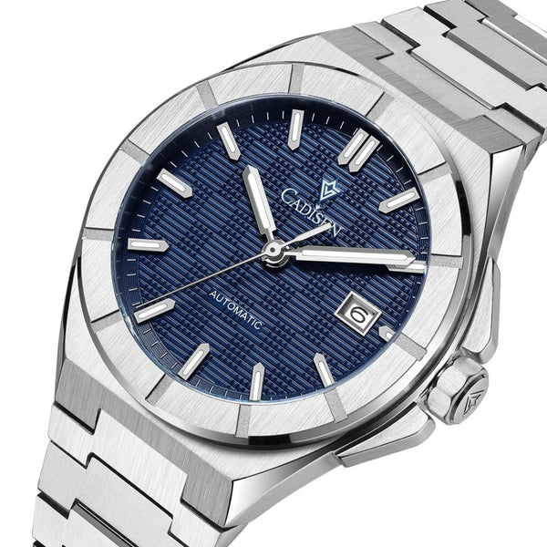 Relógio-Automático-Mecânico-Cadisen-Stratos-azul-1