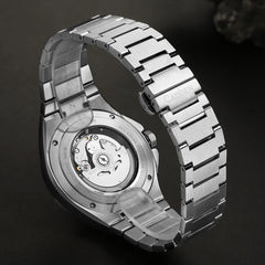 Relógio-Automático-Mecânico-Cadisen-Stratos-verde-com-movimento-SEIKO-NH35A-10