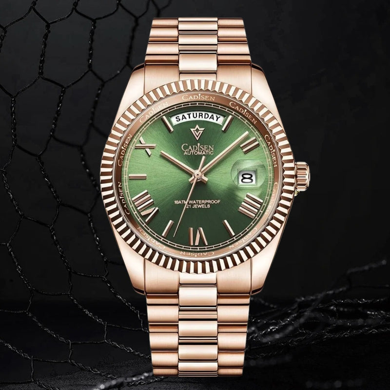 Relógio-Cadisen-Automático-Mecânico-Veritus-rose-gold-3