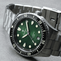 Relógio Automático Verde Masculino Cadisen Asterion Boreal 5