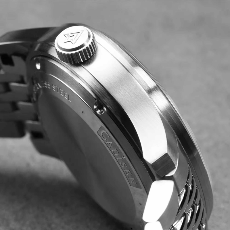 Relógio Automático Azul Masculino Cadisen Meridian Baltic 4