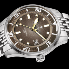 Relógio Automático Marrom Masculino Cadisen Meridian Sienna 6