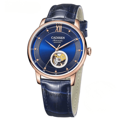Relógio Automático Azul Masculino Cadisen Selwyn Sable 1