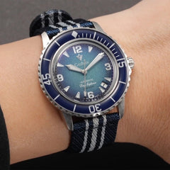 Relógio Cadisen Masculino Mecânico Automático Deep Presence Mariner Blue Azul 2