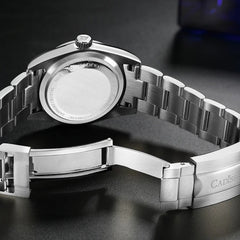 Relógio Cadisen Mecânico Automático Masculino Primor Champagne 3