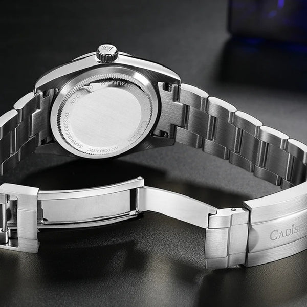 Relógio Cadisen Mecânico Automático Masculino Primor Champagne 3