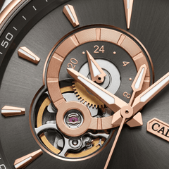 Relógio Masculino Automático Preto Cadisen Altair Basalt 3