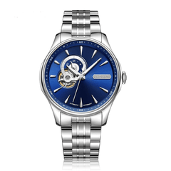 Relógio Masculino Automático Azul Cadisen Altair Harbor 1