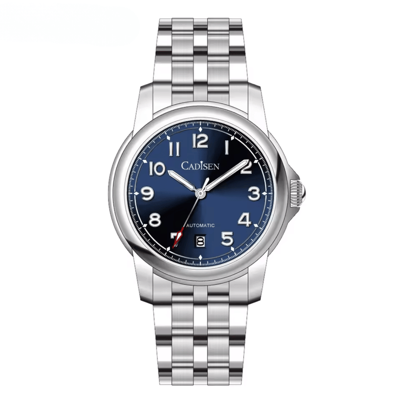 Relógio Masculino Automático Cadisen Sterling Azul 1