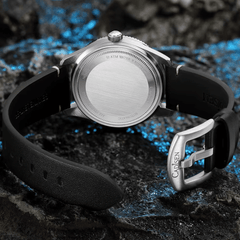 Relógio Masculino Automático Azul Cadisen Vanguard Atlantic 3
