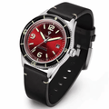 Relógio Masculino Automático Cadisen Vanguard Burgundy