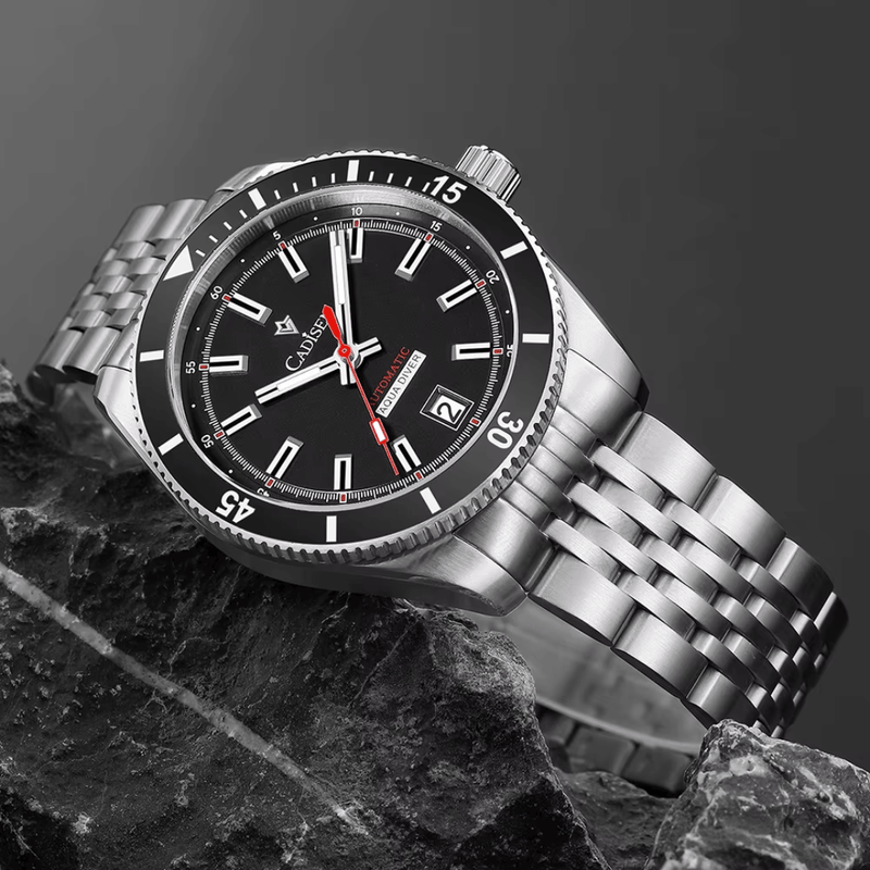 Relógio Masculino Automático Cadisen Triton Nocturne 7