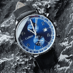 Relógio Quartzo Masculino Azul Cadisen Aurelis Caspian 10