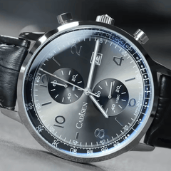 Relógio Quartzo Masculino Preto Cadisen Aurelis Raven 7