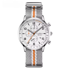 Relógio Quartzo Masculino Cinza Cadisen Brevont Alloy 1